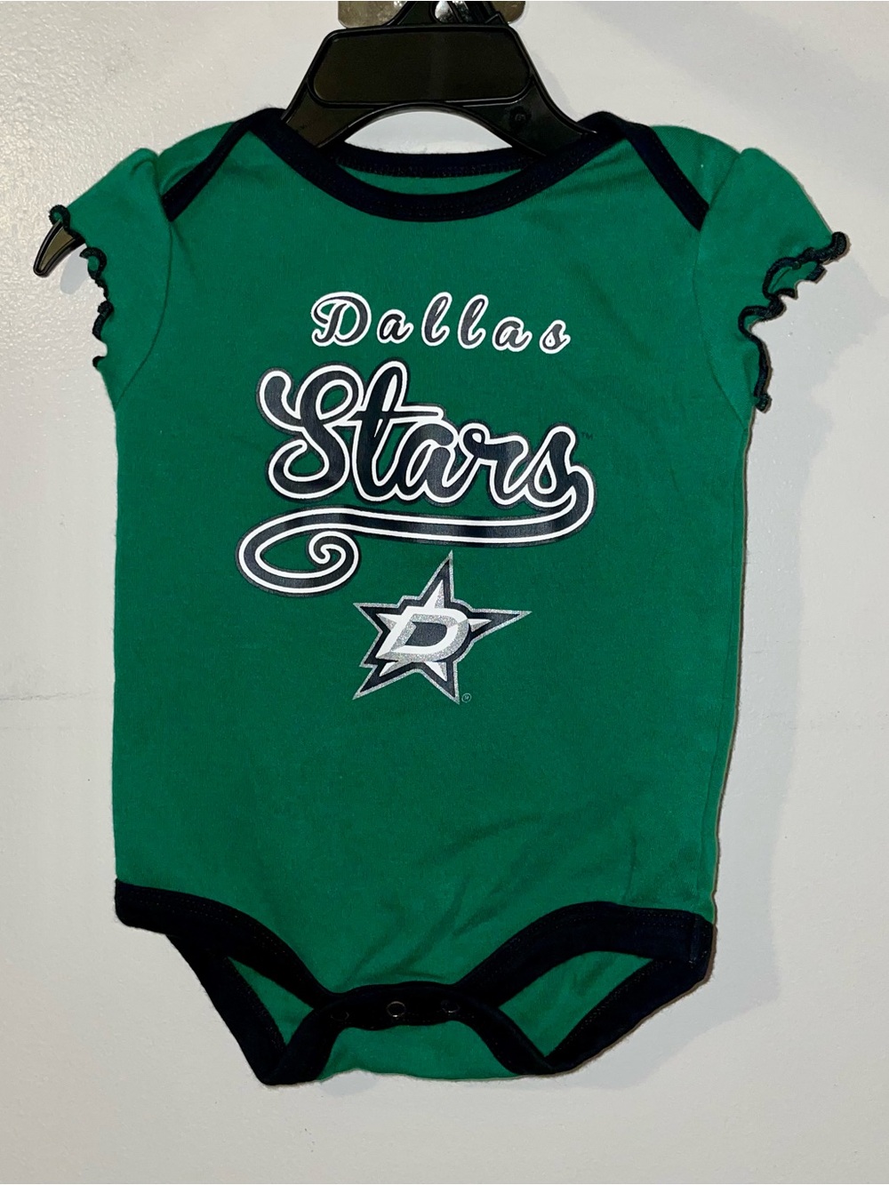 NHL Dallas Stars Baby Girl Onesie